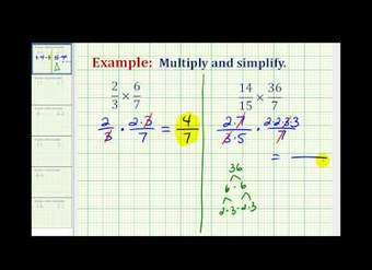 Multiplicación que involucra fracciones
