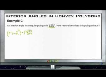 Ángulos interiores en polígonos convexos Ejemplos - Básico