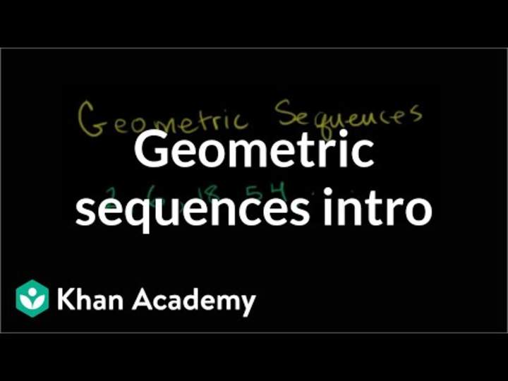 Secuencias Geométricas (Introducción)