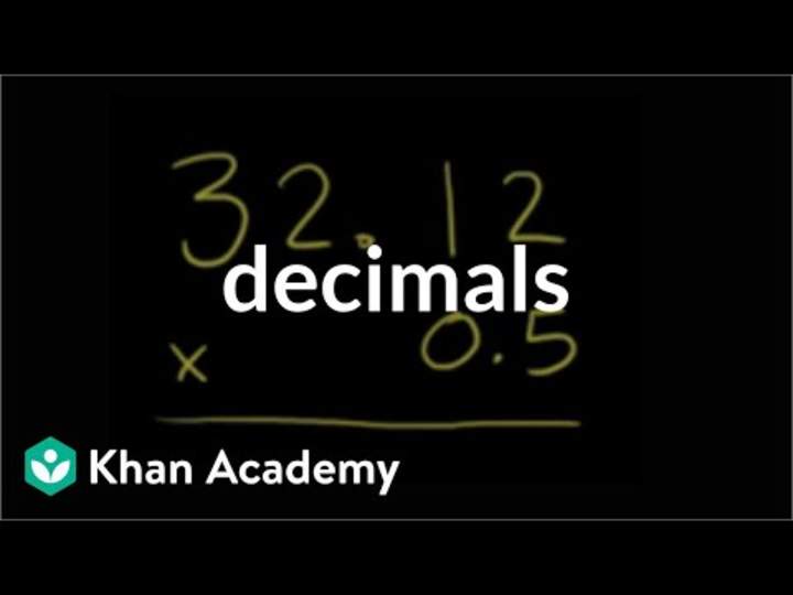Multiplicar decimales