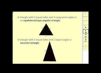 Relaciones de ángulo y tipos de triángulos