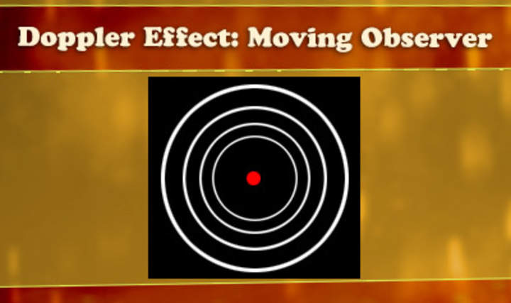 Efecto Doppler: Observador en movimiento