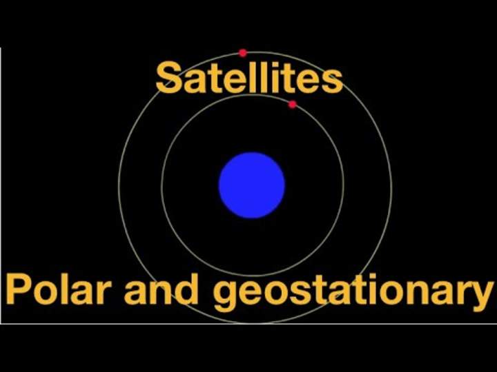 Satélites: geoestacionarios y polares