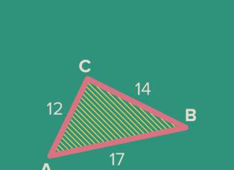 Ejemplo: determinar el área de un triángulo usando la función seno