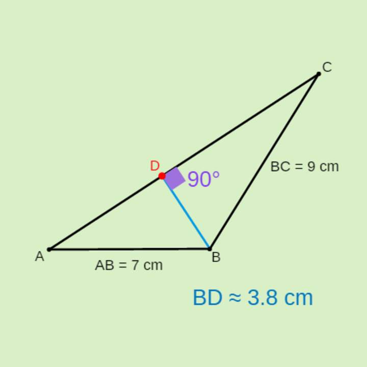 Área y perímetro de triángulos