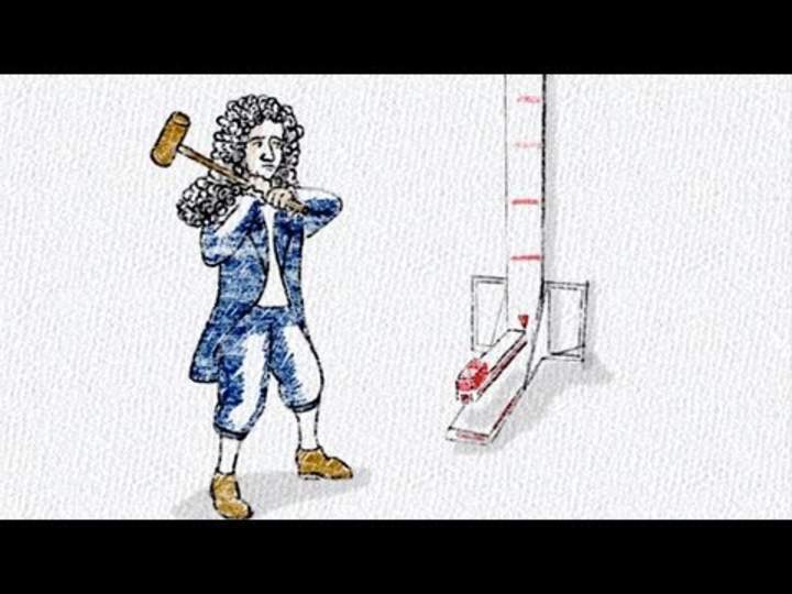 Las 3 leyes de Newton, con una bicicleta