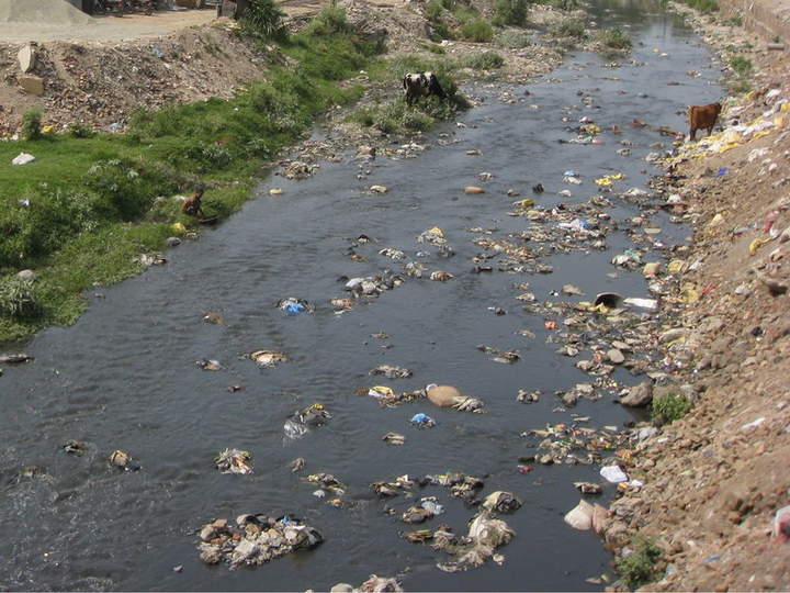 La contaminación del agua