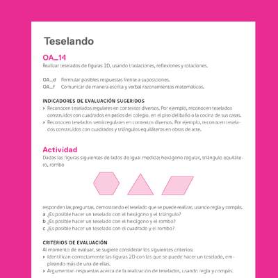 Evaluación Programas - MA06 OA14 - U3 - Teselando