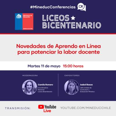 Conferencia: Novedades de Aprendo en Línea para potenciar la labor docente