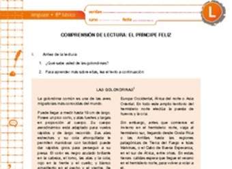 Comprensión de lectura: El príncipe feliz