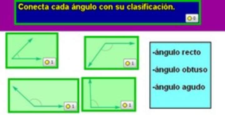 Identificar imágenes de ángulos con su respectivo nombre