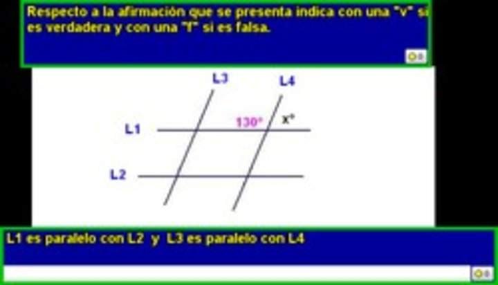 Rectas paralelas cortadas por una trasnversal