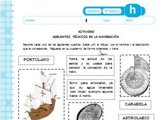 Adelantos técnicos en la navegación