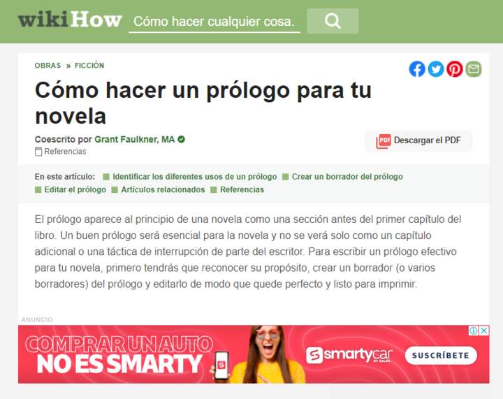 wikihow: Tres prólogos