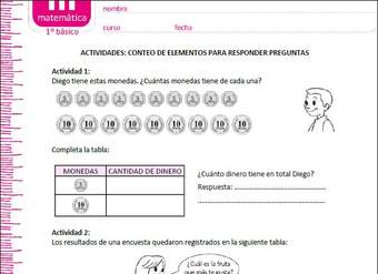 Conteo de elementos para responder preguntas (I)