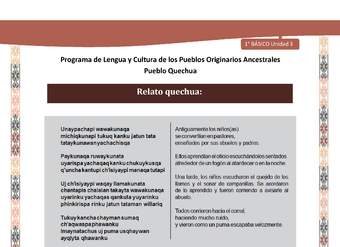 Microsoft Word - QUECHUA-LC01-U03-Orientaciones al docente - Relato quechua