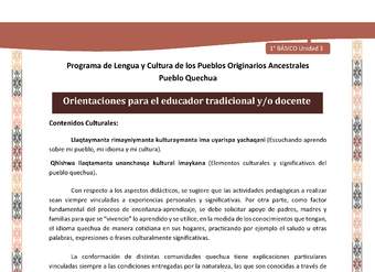 Microsoft Word - QUECHUA-LC01-U03-Orientaciones al docente - INTRODUCCIÓN