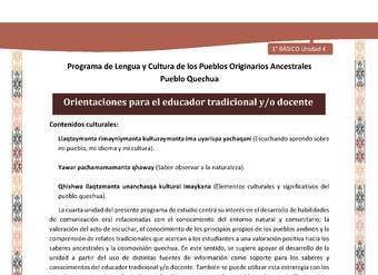 Microsoft Word - QUECHUA-LC01-U04-Orientaciones al docente - INTRODUCCIÓN