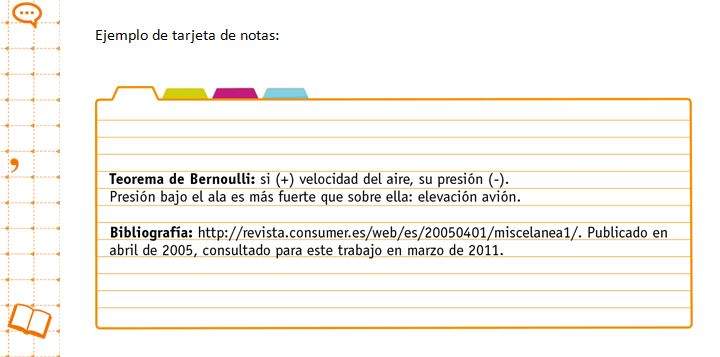 Toma de notas para un proyecto de investigación