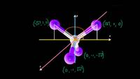 Demostración del ángulo de enlace tetraédrico