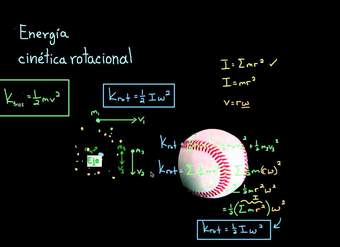 Energía cinética rotacional | Física | Khan Academy en Español