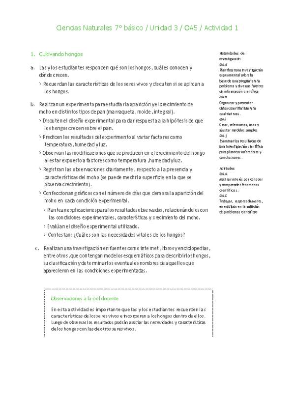 Ciencias Naturales 7° básico-Unidad 3-OA5-Actividad 1