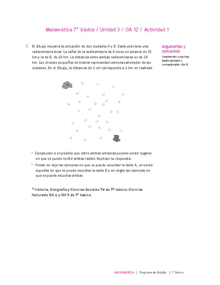 Matemática 7° básico -Unidad 3-OA 12-Actividad 1