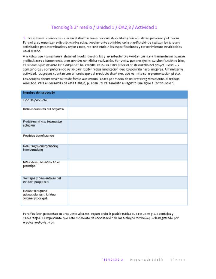 EduTec 2 medio-Unidad 1-OA2;3-Actividad 1