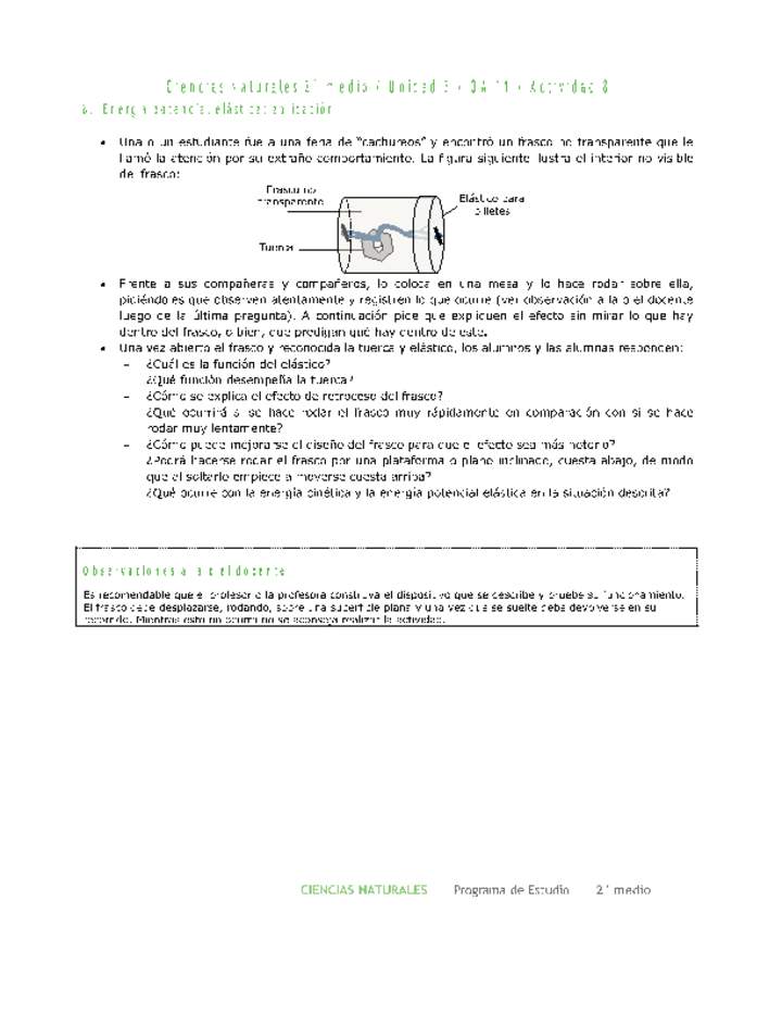 Ciencias Naturales 2 medio-Unidad 3-OA11-Actividad 8