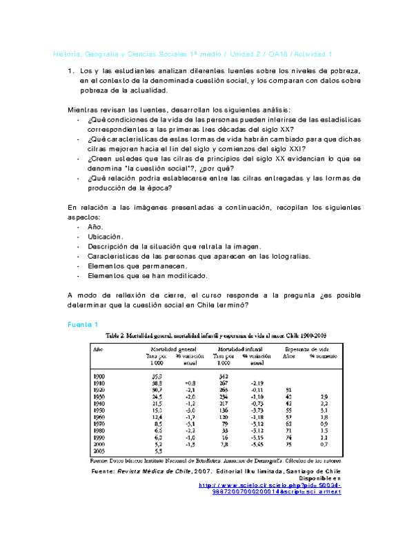 Historia 1 medio-Unidad 2-OA18-Actividad 1