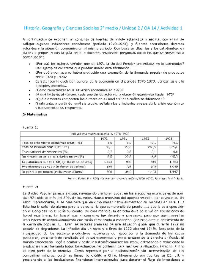 Historia 2 medio-Unidad 2-OA14-Actividad 1