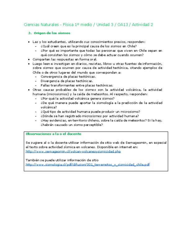 Ciencias Naturales 1 medio-Unidad 3-OA13-Actividad 2
