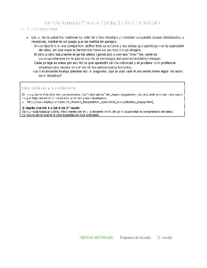 Ciencias Naturales 2 medio-Unidad 3-OA7-Actividad 4