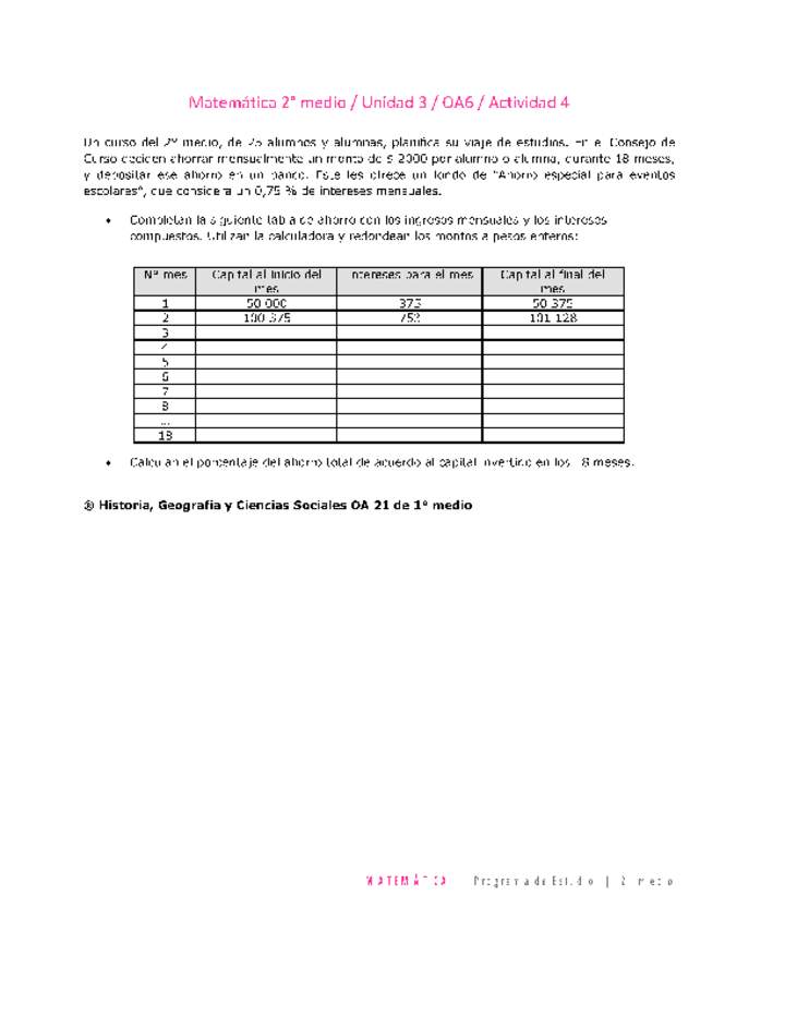 Matemática 2 medio-Unidad 3-OA6-Actividad 4