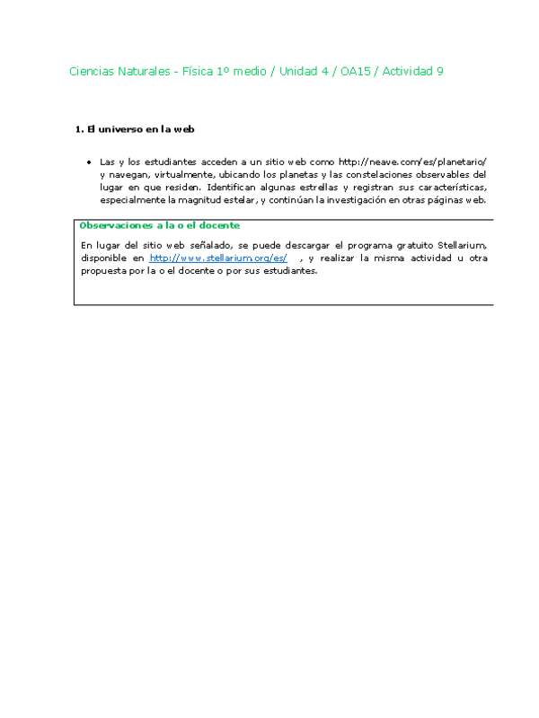 Ciencias Naturales 1 medio-Unidad 4-OA15-Actividad 9