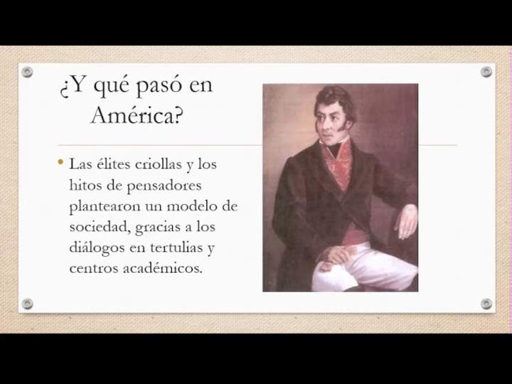 Crisis colonial e Ilustración en América Latina