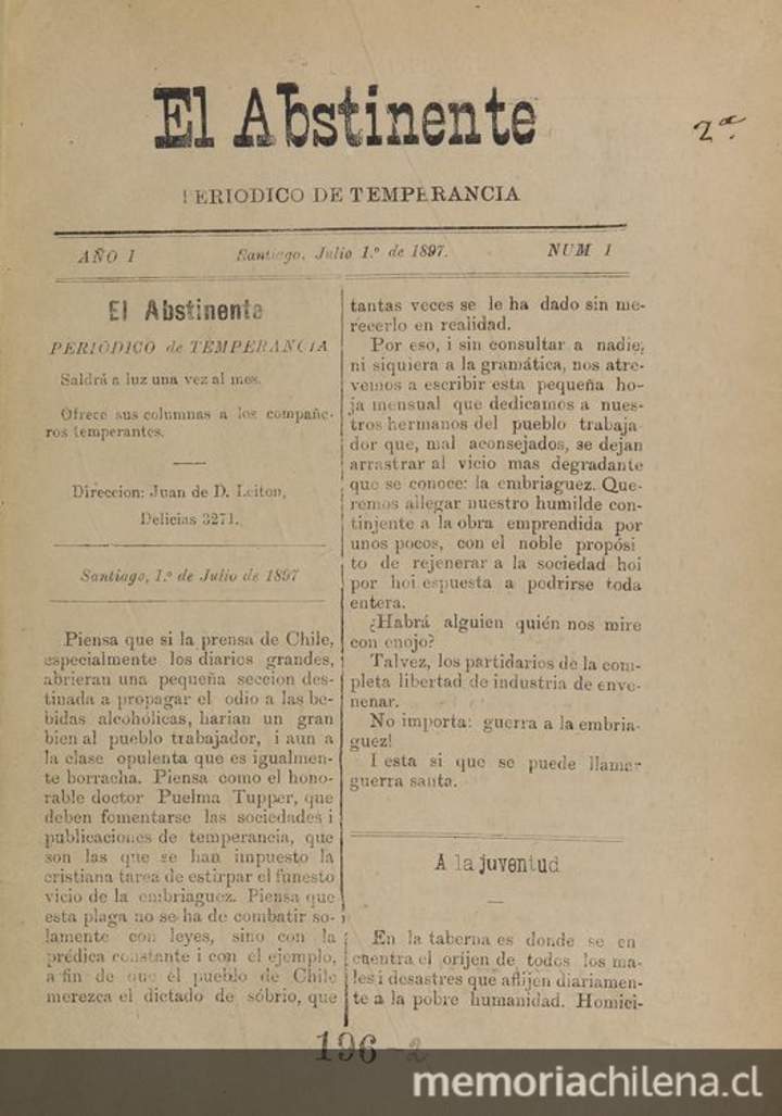 Alcoholismo en Chile (1870-1940)