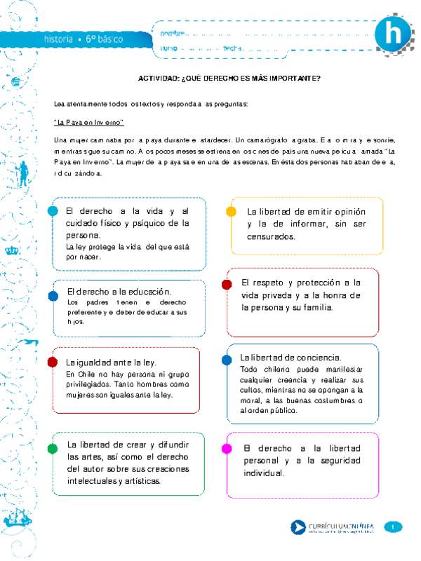 ¿Qué derecho es más importante?