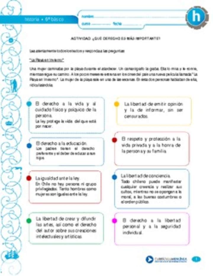 ¿Qué derecho es más importante?