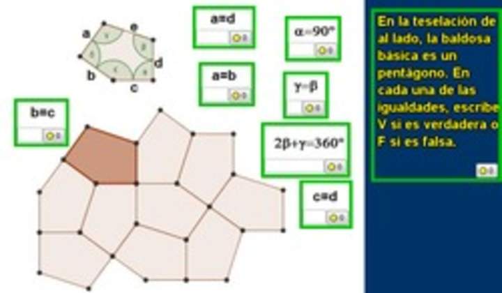 Teselando el plano con un pentágono (I)