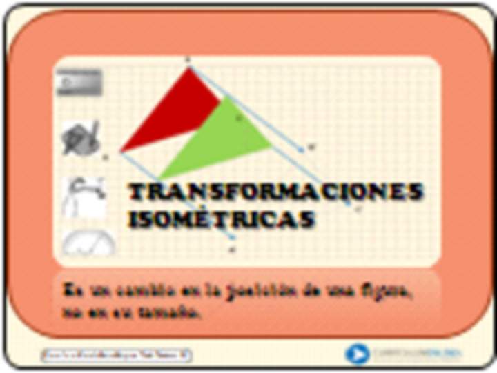 Transformaciones isométricas