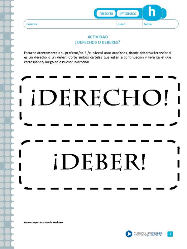 ¿Derecho o deber?