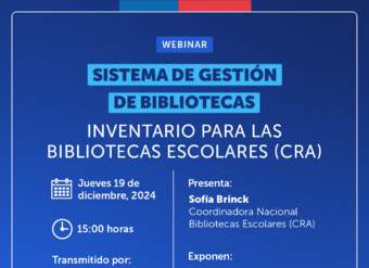 Sistema de Gestión de Bibliotecas: Inventario para las Bibliotecas Escolares (CRA) ContenidoClasificaciones