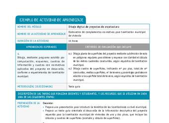 Elaboración de complementos normativos para tramitación municipal de vivienda