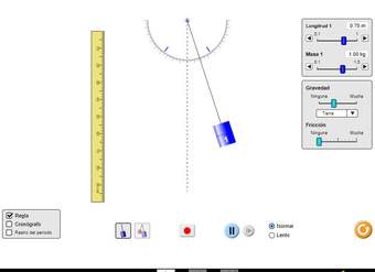 Laboratorio de péndulo